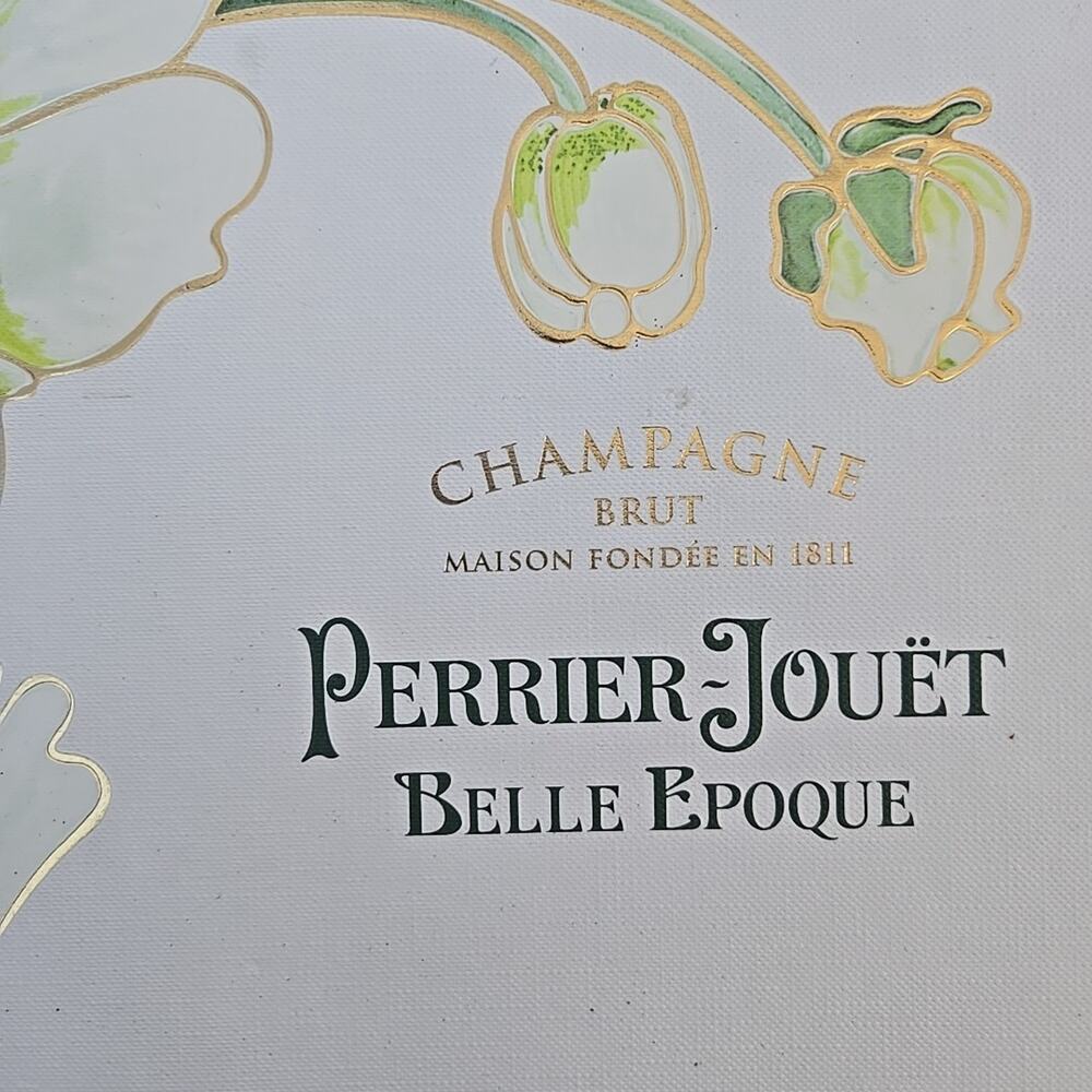 PERRIER JOUET CHAMPAGNE. BELLE Epoque. Champagne Flutes. No Bottle - Picture 3 of 5